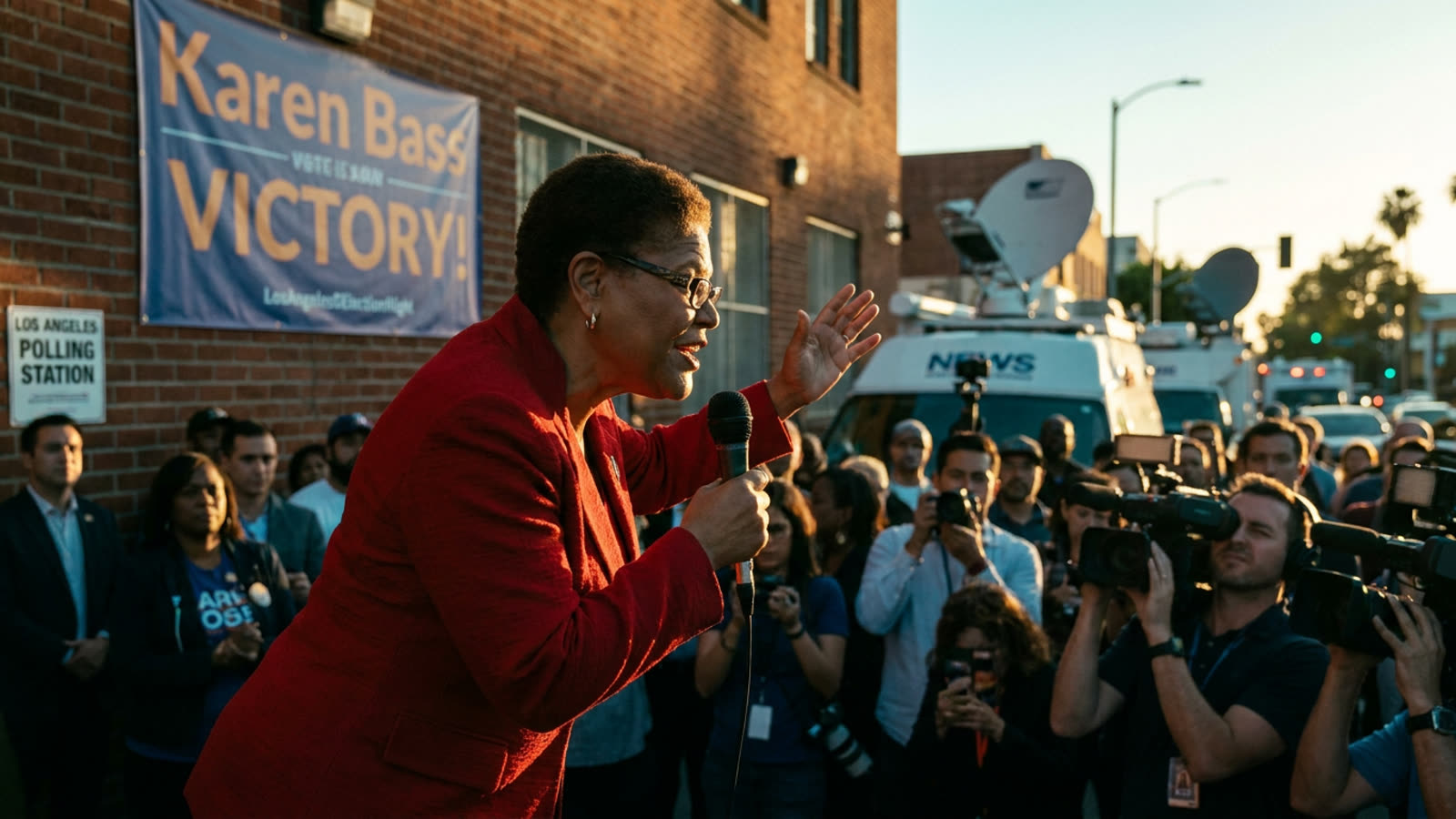 Karen Bass cruised to her November ballot spot. Spencer Pratt is still counting votes and hoping for a miracle.
