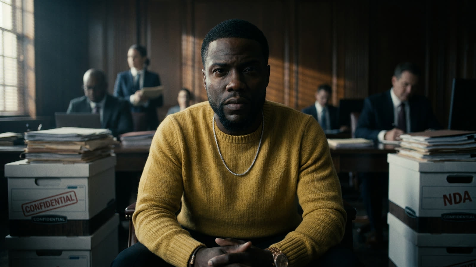 Kevin Hart's former employees are fighting a restraining order over alleged company secrets. The comedian's legal battle reveals how celebrity business empires now treat departing staff like defecting spies.