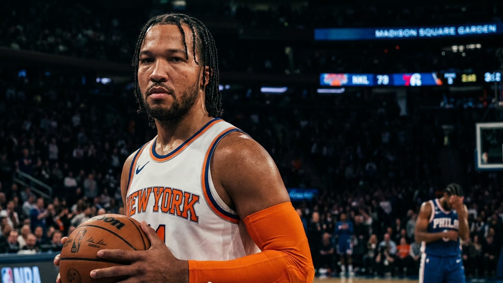 Jalen Brunson is turning Madison Square Garden into a house of horrors for Philadelphia. The 76ers are one loss from oblivion.