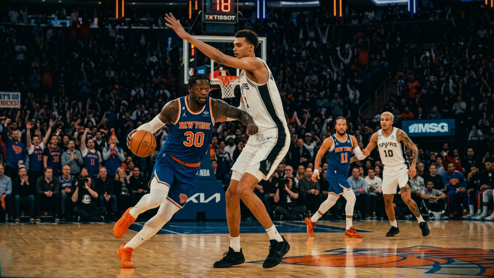 New York Has Answered Its Forty-Year Question. The Spurs' rebuild just hit a wall named the Knicks.