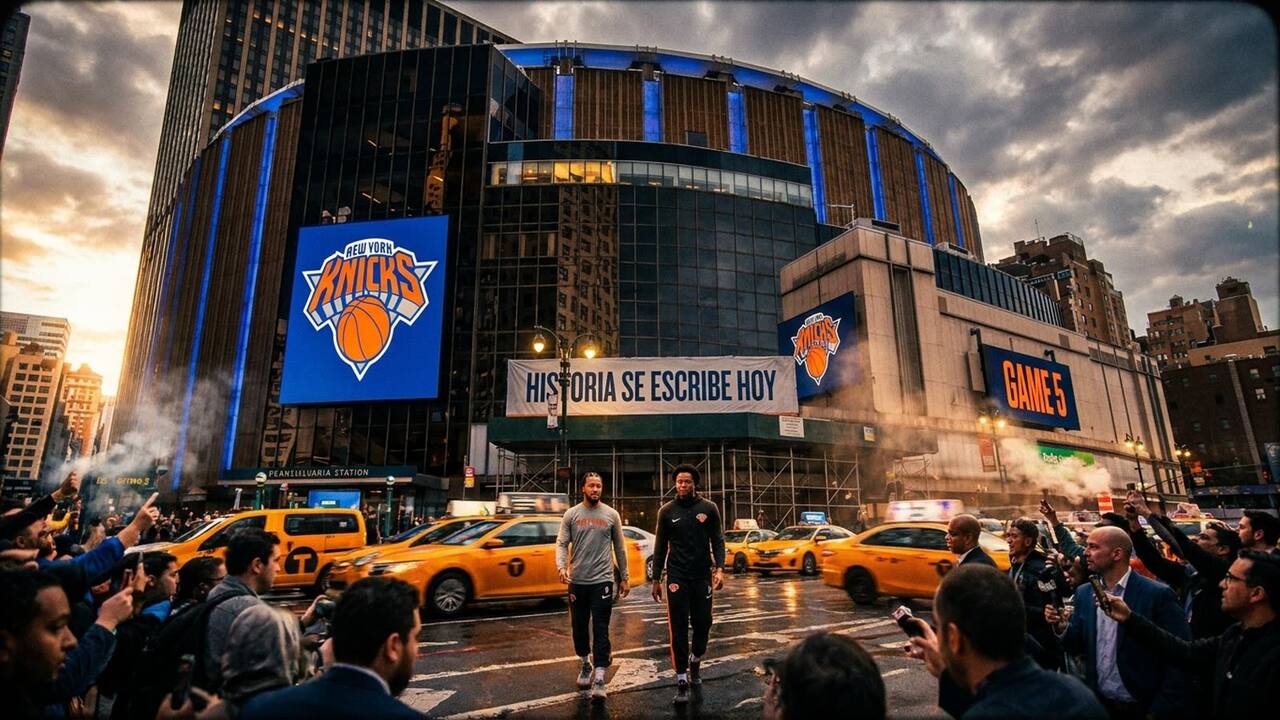 The Knicks' Latino connection is rewriting New York basketball history. Jalen Brunson and OG Anunoby are one win from ending a 52-year championship drought.