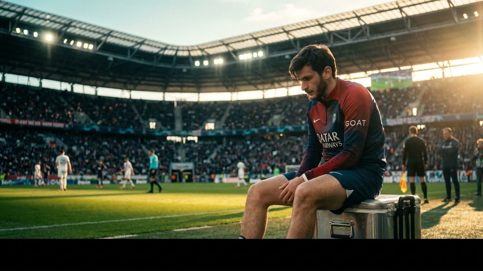 Khvicha Kvaratskhelia's torn ACL ends his season hours after Barcelona thriller. PSG just lost their best argument for being Europe's best club.