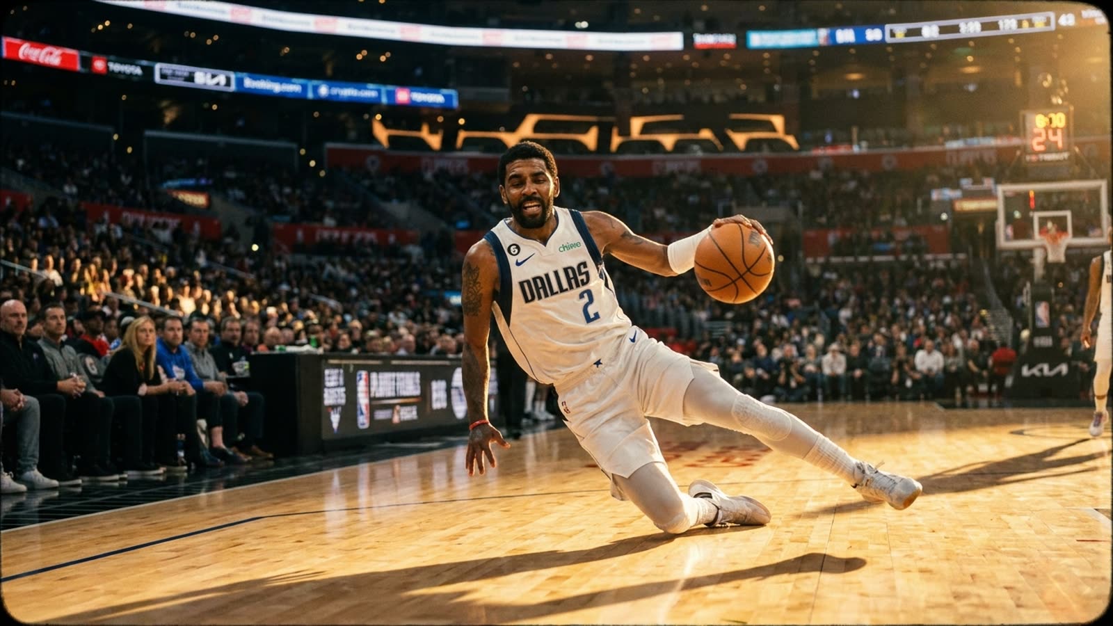 Kyrie Irving paid Azeez Al-Shaair's fine. The NBA's silence says more than his gesture.