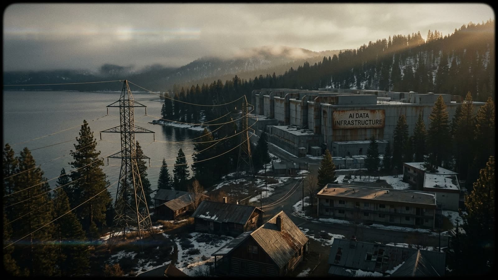 Lake Tahoe is losing its power company to data centers. The AI boom's infrastructure demands are now displacing entire communities.