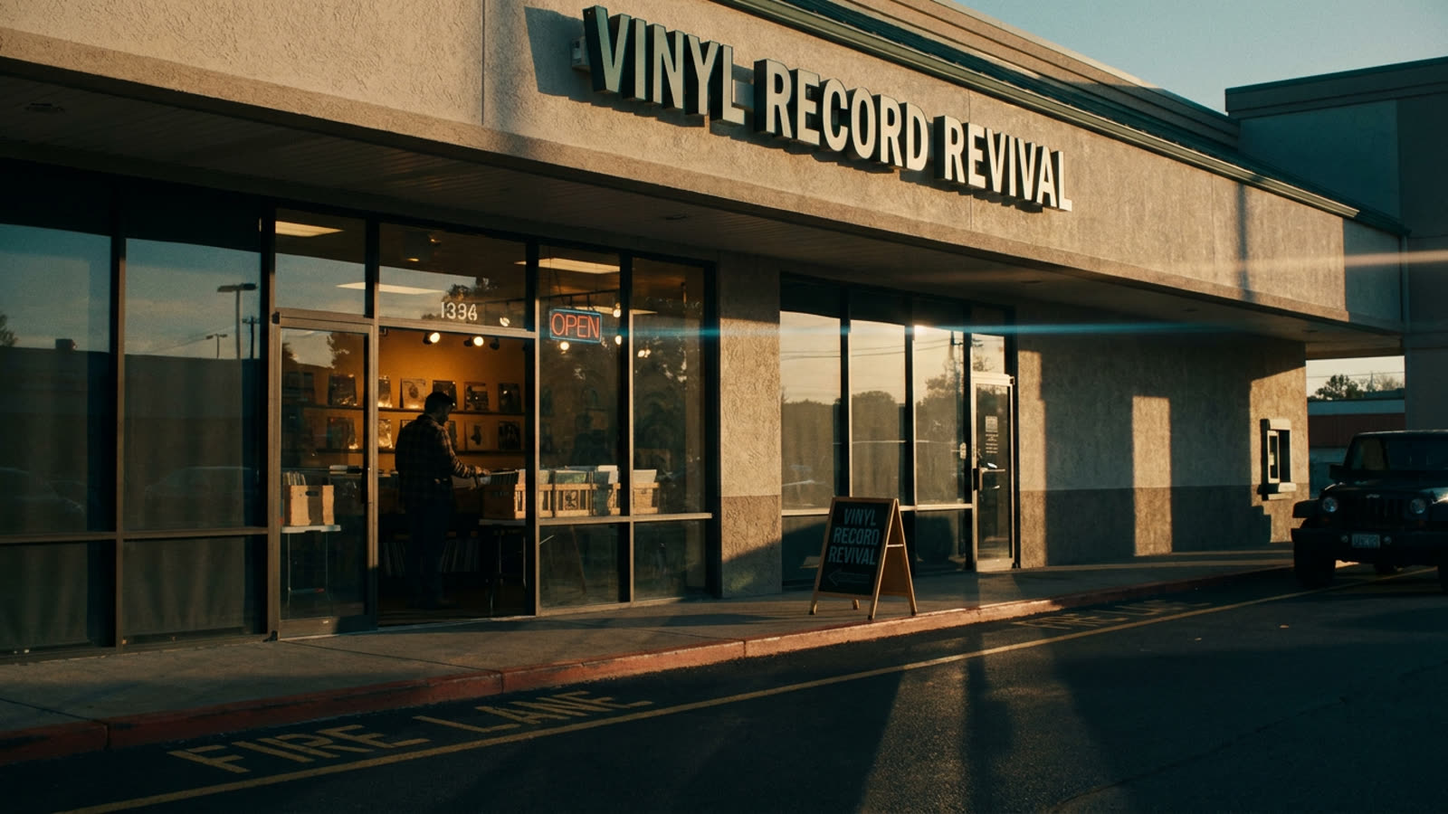 The record store refused to die. It just learned to sell something else entirely.