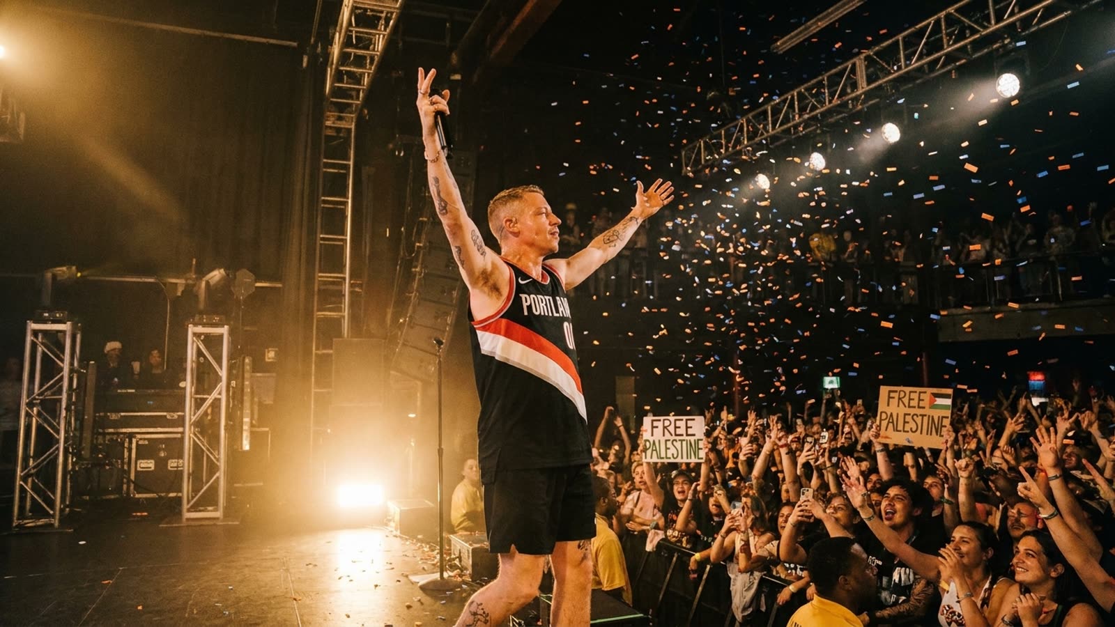 Macklemore closes Free Palestine tour in London. The rapper chose discomfort over silence—and paid for it.