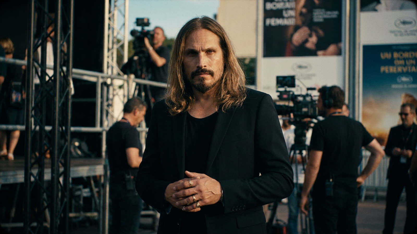 The art dealer who crashed Cannes. Marco Perego has three films in competition and zero apologies.