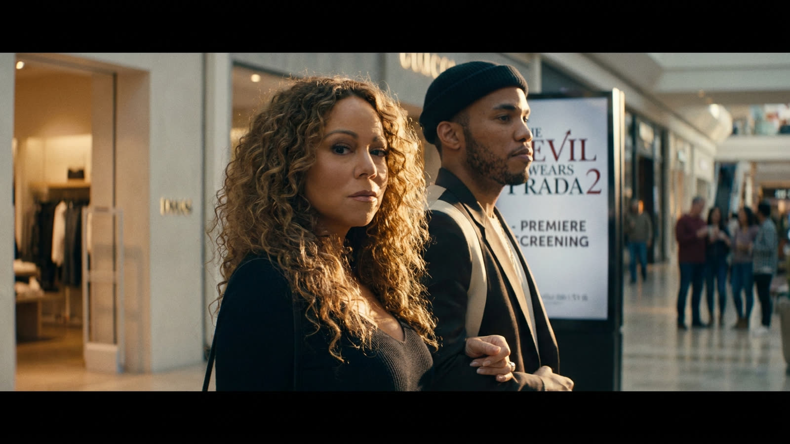 Mariah Carey and Anderson .Paak Held Hands in a Mall in Century City, and the Internet Lost Its Composure.