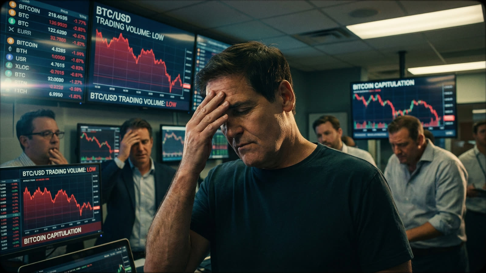 Mark Cuban sold most of his Bitcoin. The hedge narrative finally broke him.