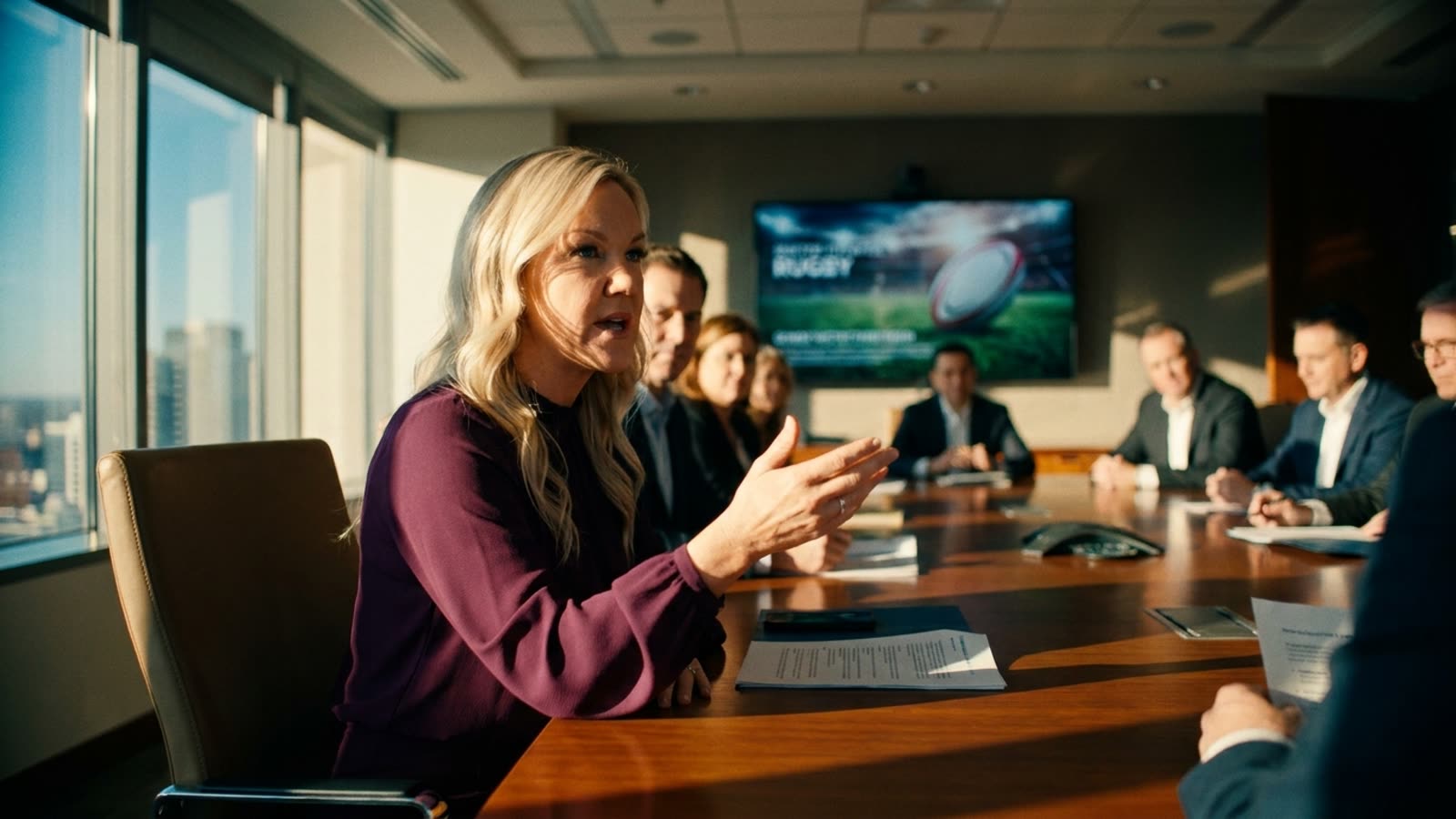 World Rugby taps a tennis executive to run America's first men's World Cup. The choice says everything about the sport's American ambitions.