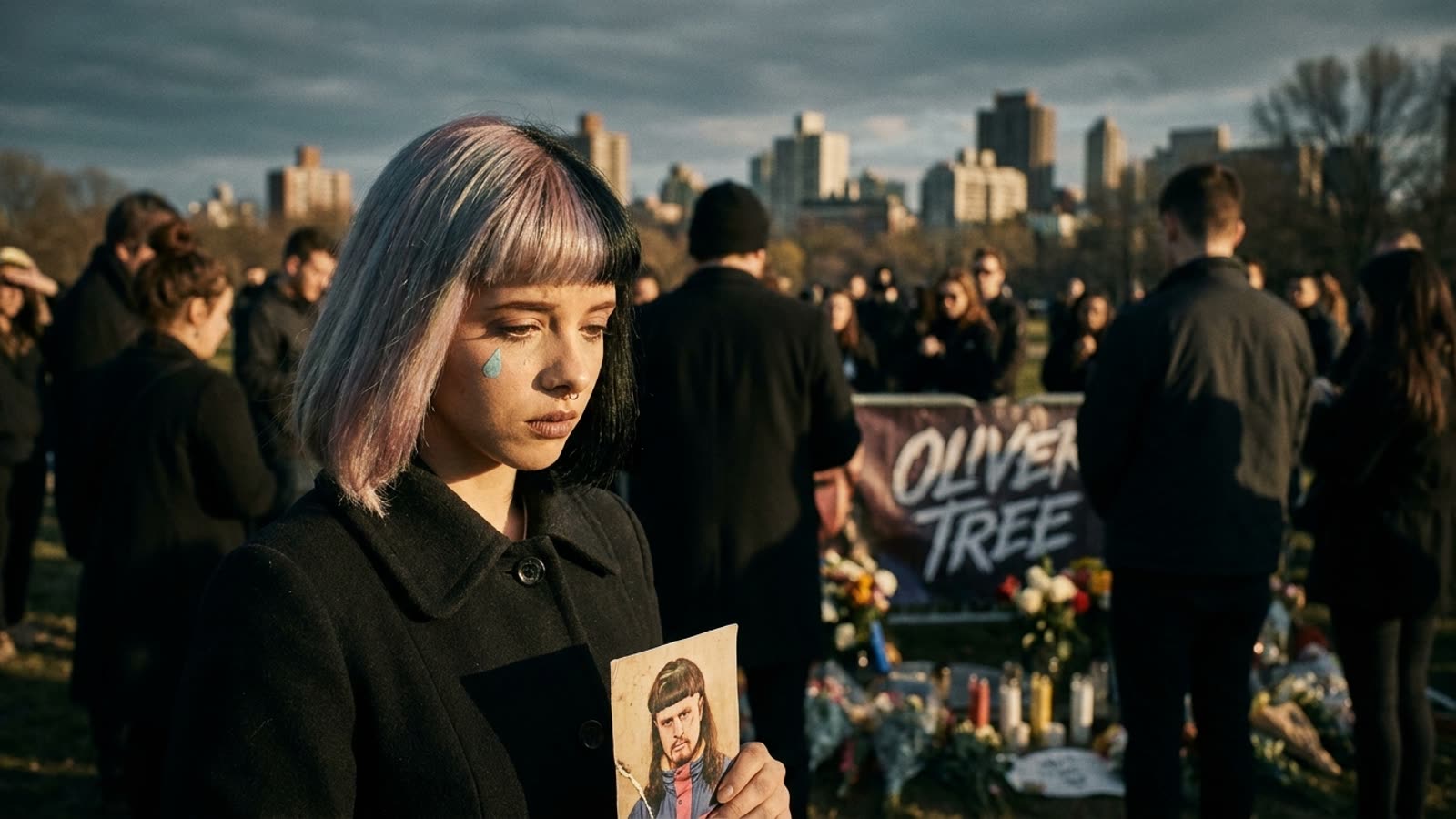 Melanie Martinez mourns Oliver Tree. The pop provocateur's tribute reveals a quieter grief beneath the spectacle.
