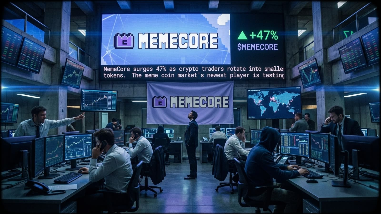 MemeCore surges 47% as crypto traders rotate into smaller tokens. The meme coin market's newest player is testing whether 2026 can sustain another speculative cycle.