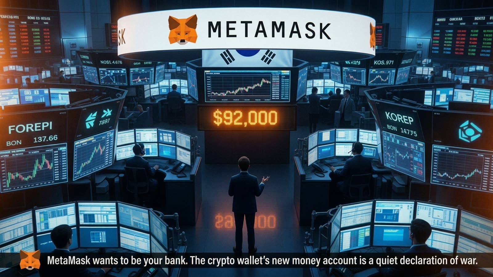 MetaMask wants to be your bank. The crypto wallet's new money account is a quiet declaration of war.