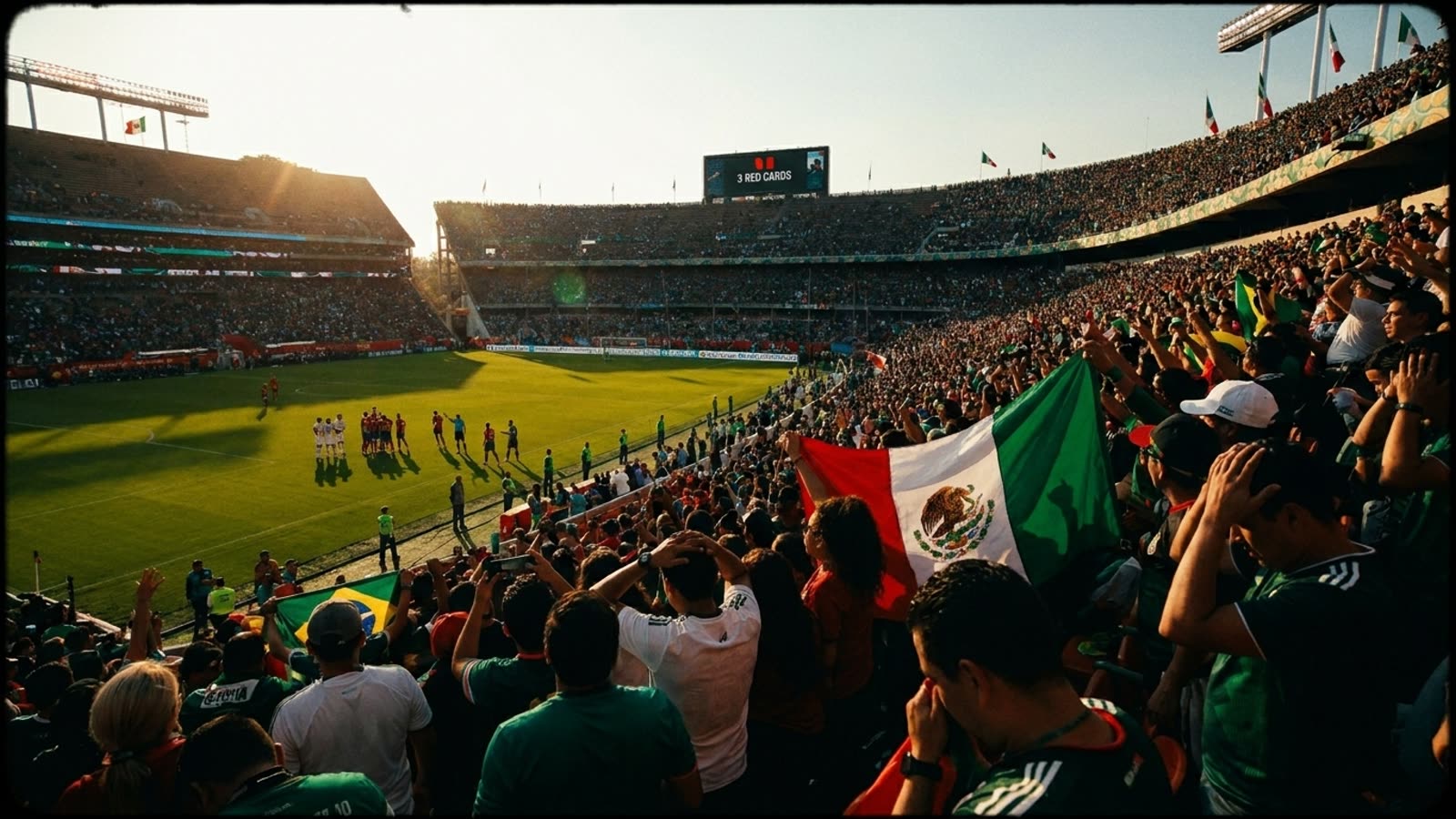 Mexico's World Cup opener set a record nobody wanted. Three red cards turned a celebration into a cautionary tale.
