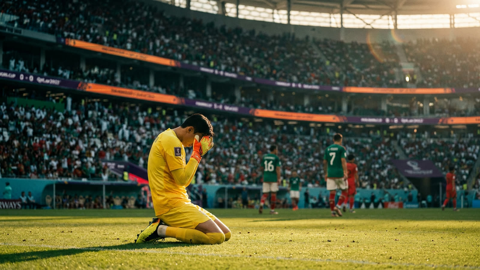 Mexico pounce on South Korean gift. The World Cup's cruelest currency remains the goalkeeper mistake.