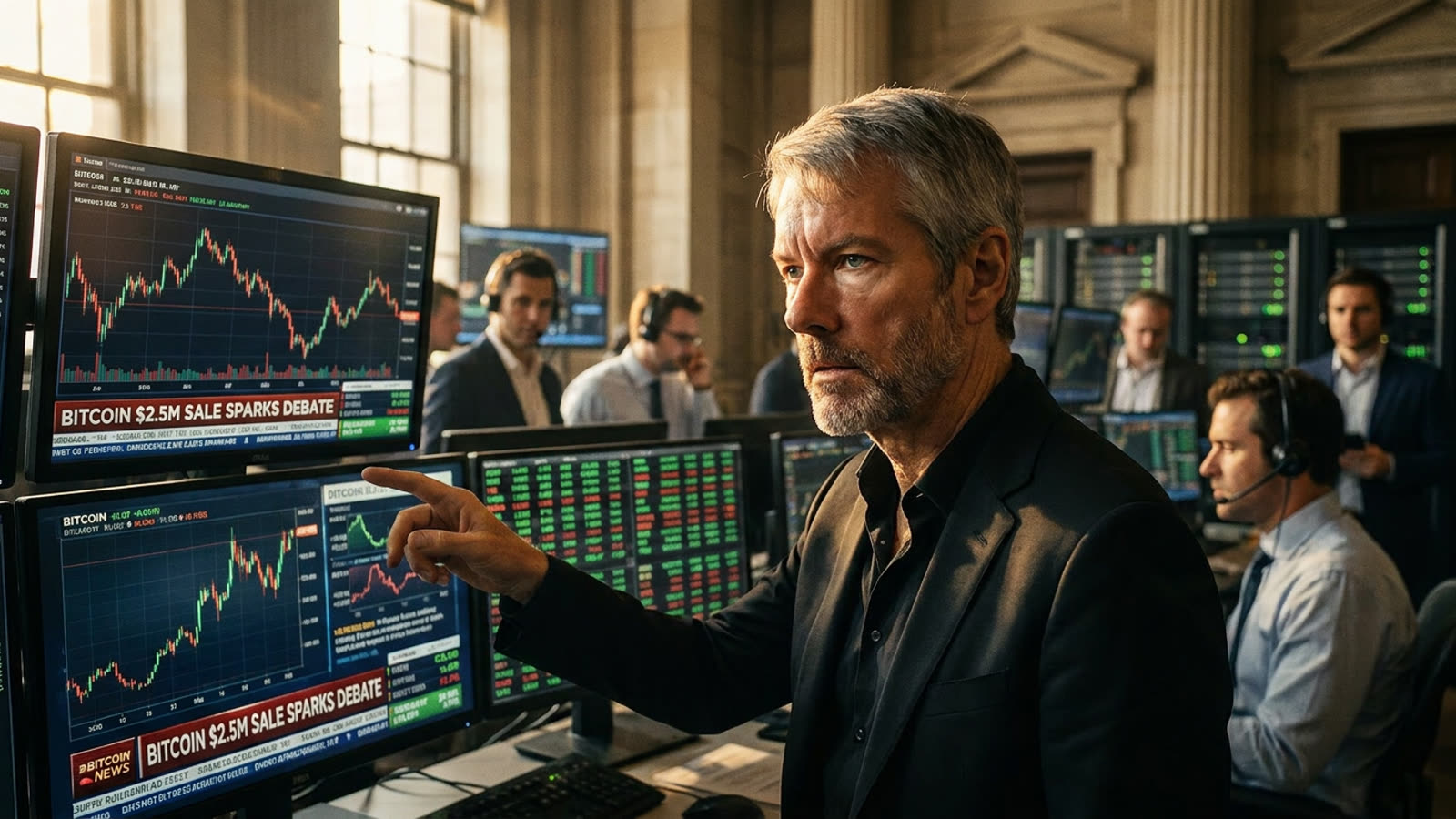 Michael Saylor Finally Speaks. The Bitcoin Maximalist's Awkward $2.5 Million Moment.
