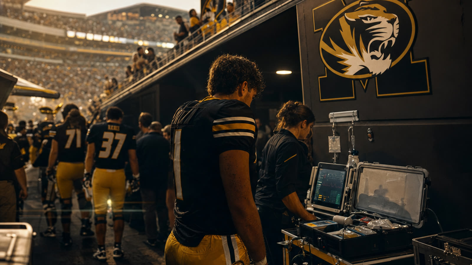 A Missouri freshman received a heart transplant and is recovering. College athletics' relationship with player health remains complicated.