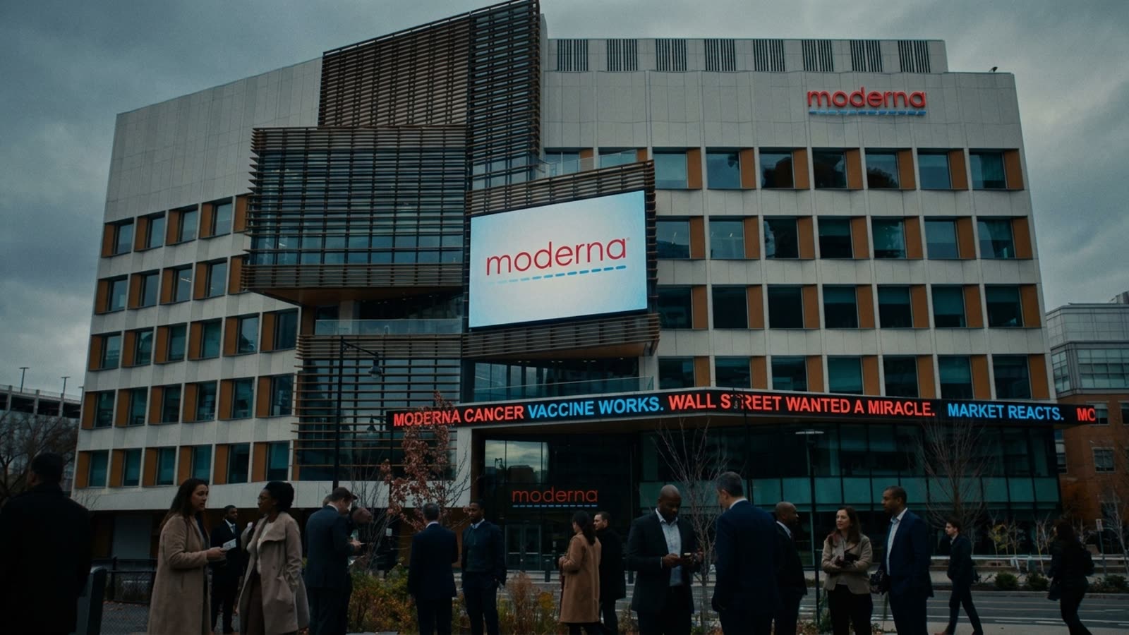 Moderna's cancer vaccine works. Wall Street wanted a miracle.