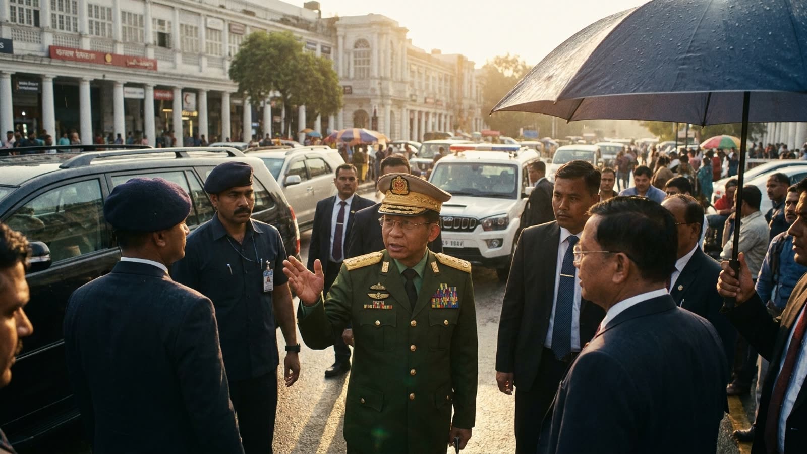 Myanmar's Junta Chief Goes to Delhi. Beijing Is Watching Closely.