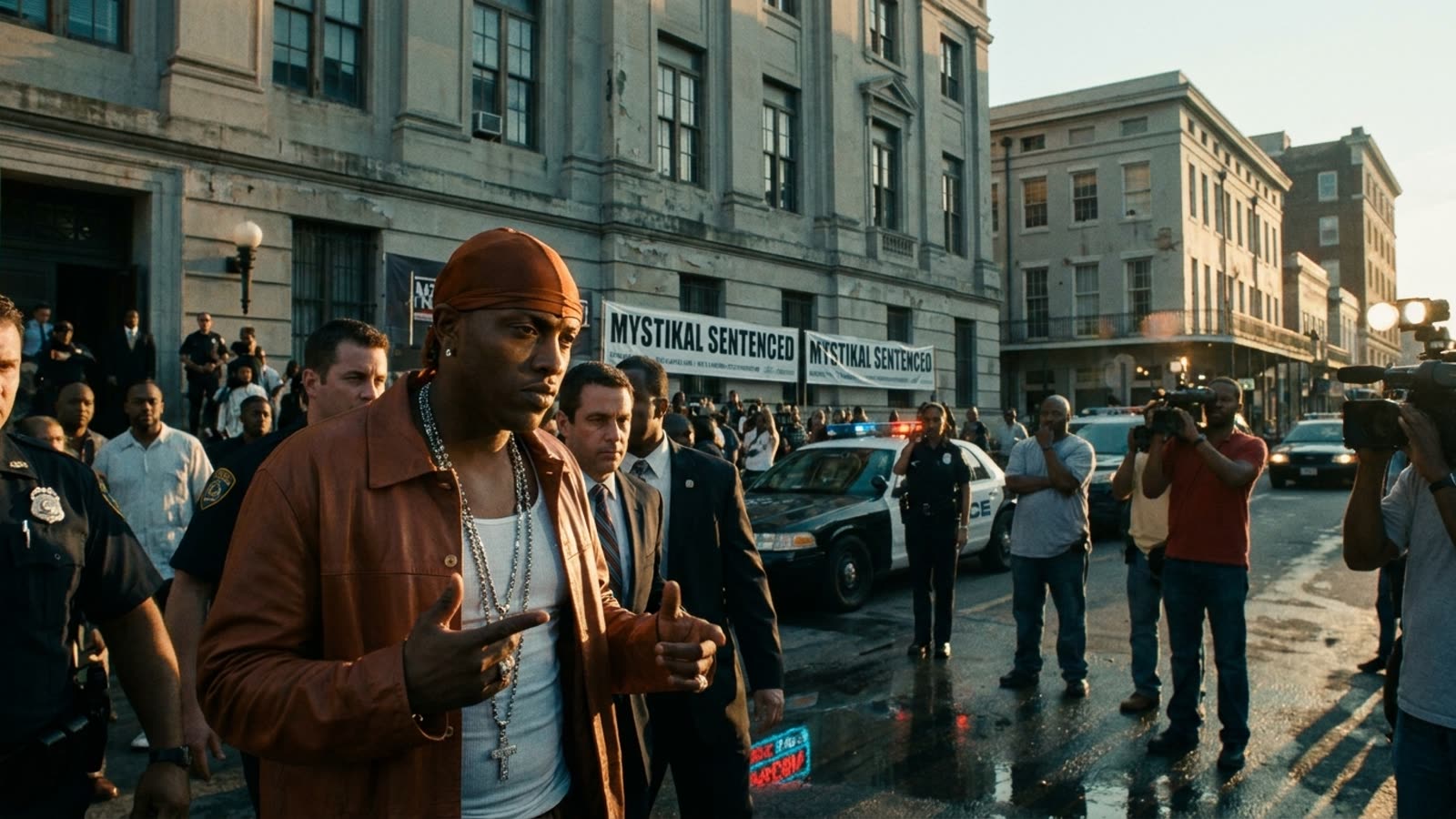 Mystikal gets twenty years. The nineties nostalgia machine finally hits a wall it cannot climb.