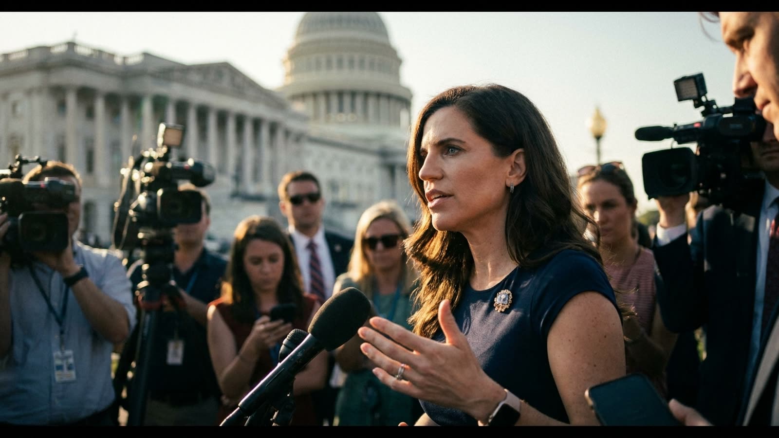 Nancy Mace's House floor accusation yields criminal charges. The men she named now face prosecution.