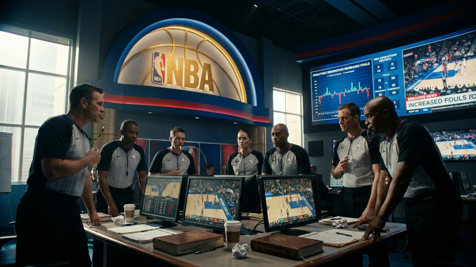 NBA referees are calling 11% more fouls in the playoffs. The league says that's fine.