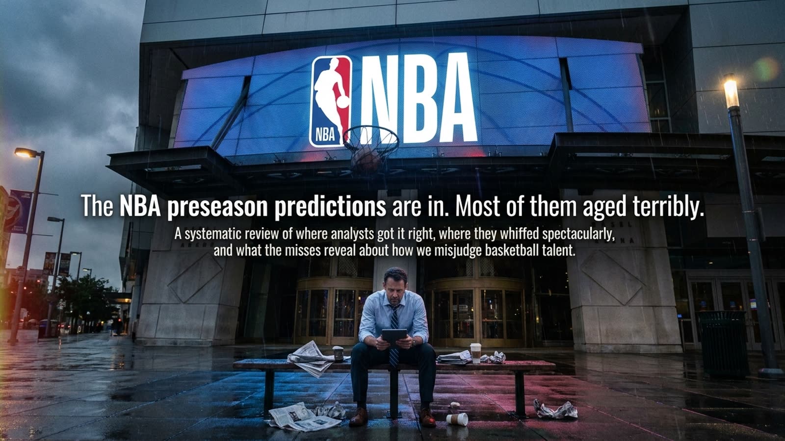 The NBA preseason predictions are in. Most of them aged terribly.