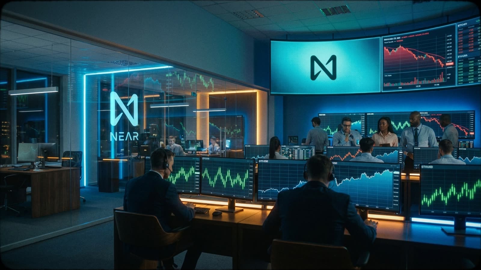 NEAR Protocol drops 4% as layer-one fatigue sets in. The sharded blockchain's pitch is getting harder to hear.