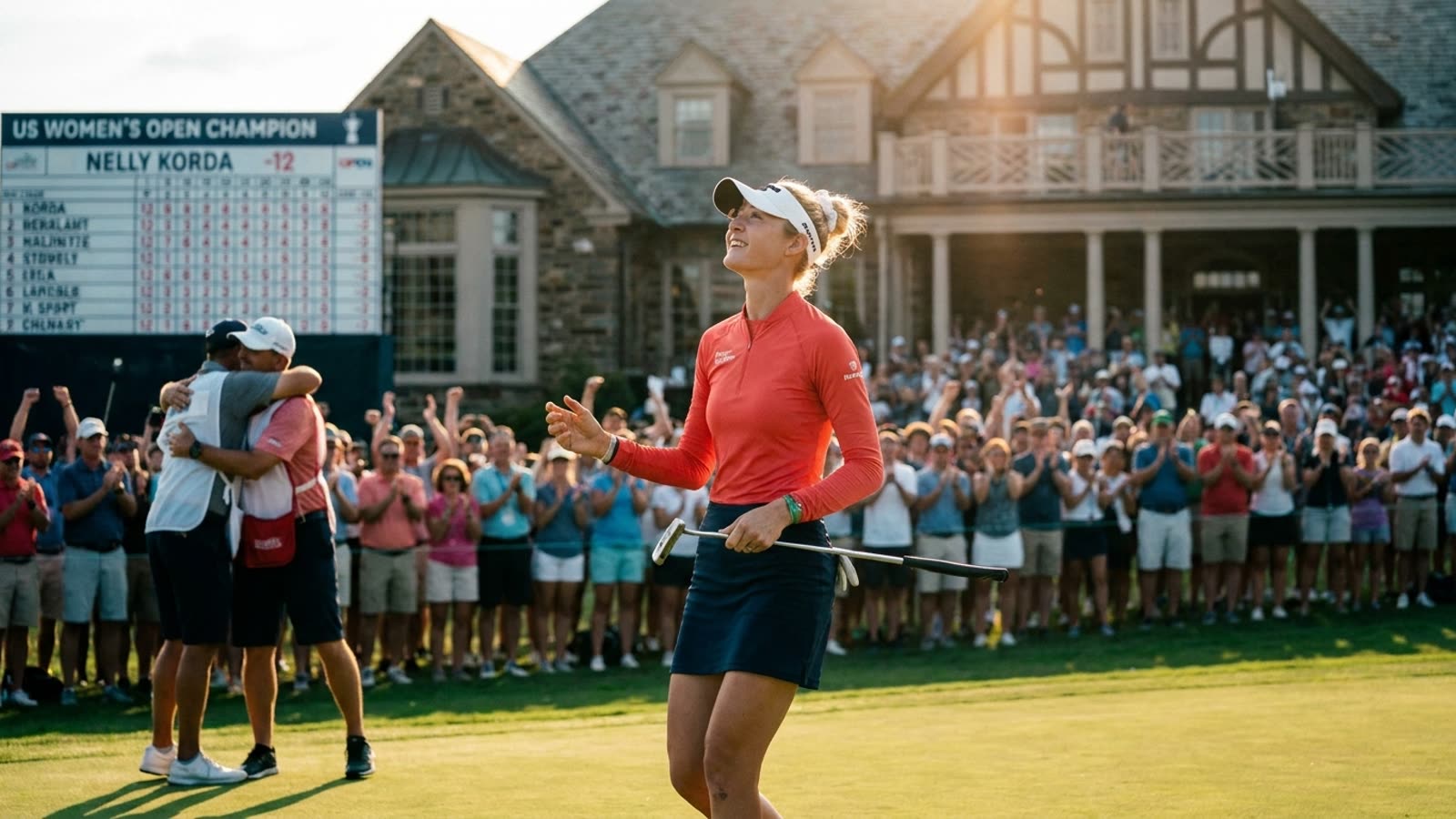 Nelly Korda wins the U.S. Women's Open. The coronation of women's golf's undisputed queen is complete.