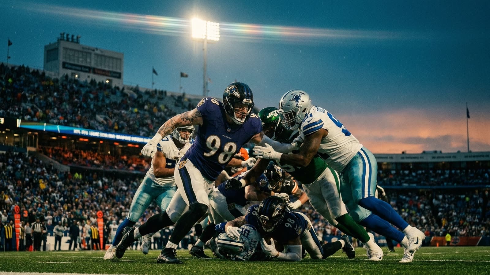 The NFL just had its wildest single-day trade frenzy in league history. The salary cap finally broke the dam.