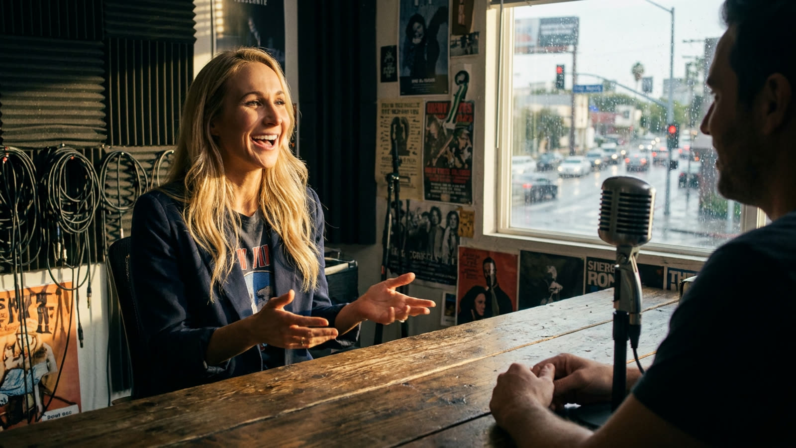 Nikki Glaser has become Hollywood's preferred confessional booth. The comedian's podcast is where celebrities go to seem human.
