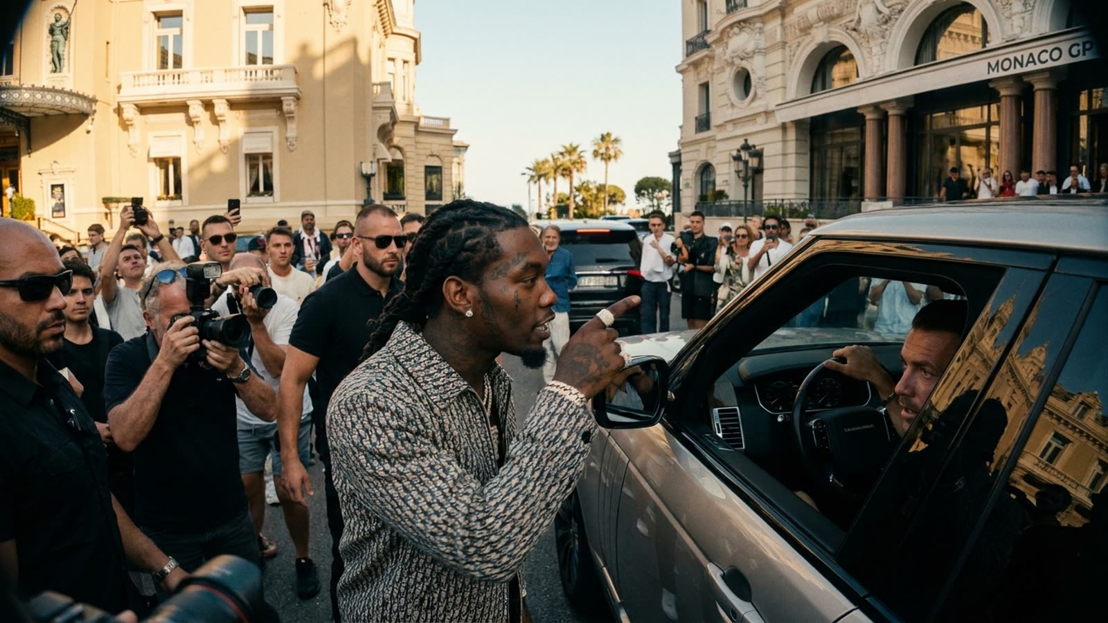 Offset's Monaco street confrontation is peak celebrity entitlement theater. The video tells us more about fame's distorted reality than any scandal.