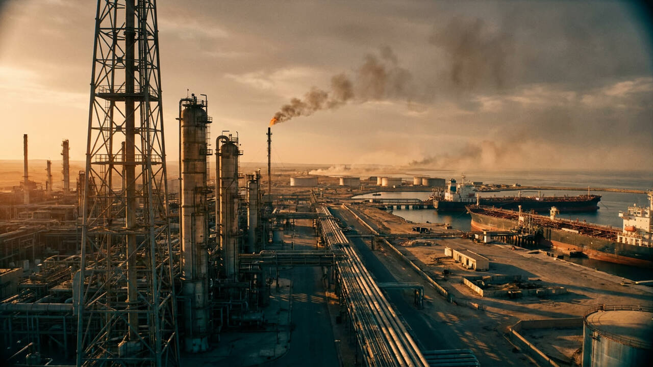 Oil slides on détente whispers. Markets shrug at geopolitics again.
