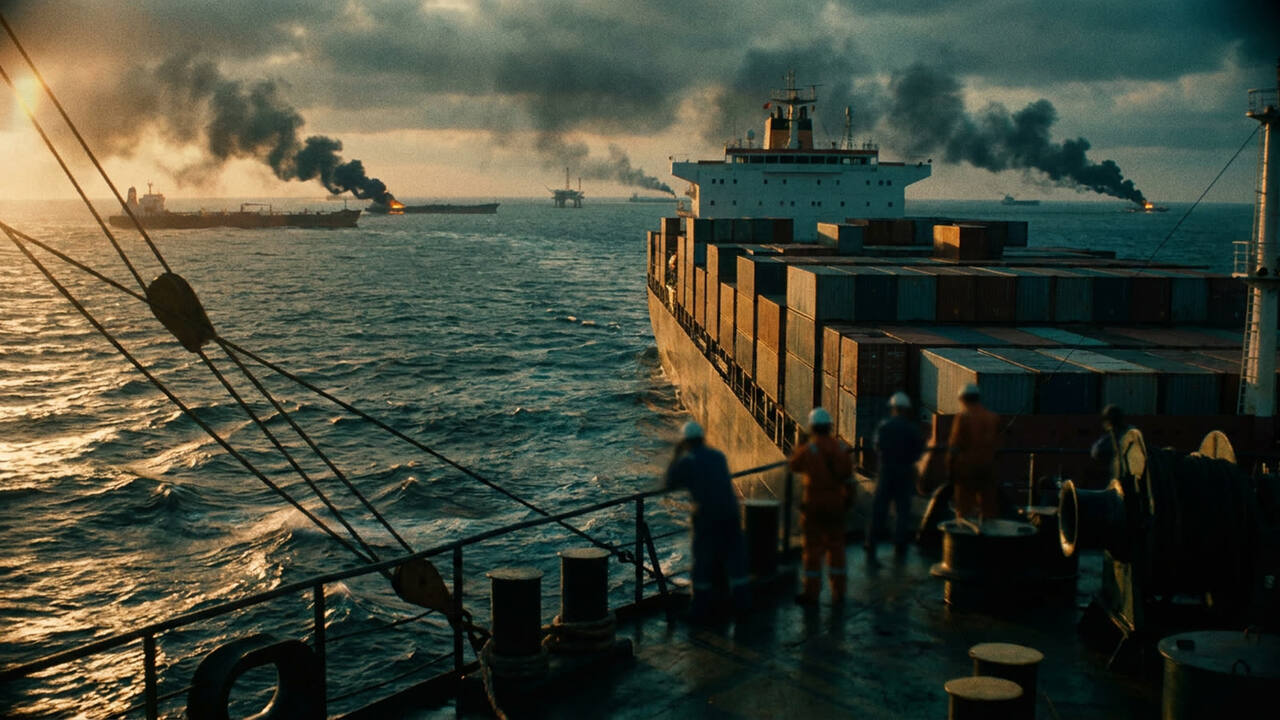 The Gulf is burning again. Oil markets are paying attention this time.