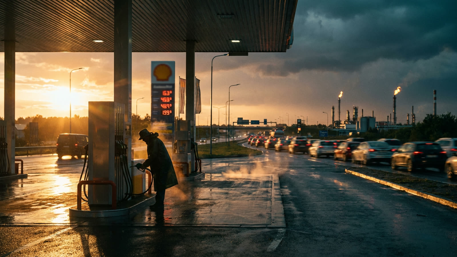 Oil prices spike on Middle East anxiety. Summer driving season just made it worse.