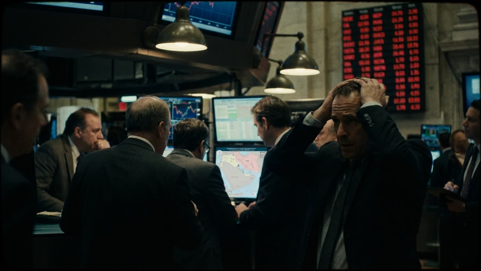 Markets are having a very bad day. The Middle East is having a worse one.