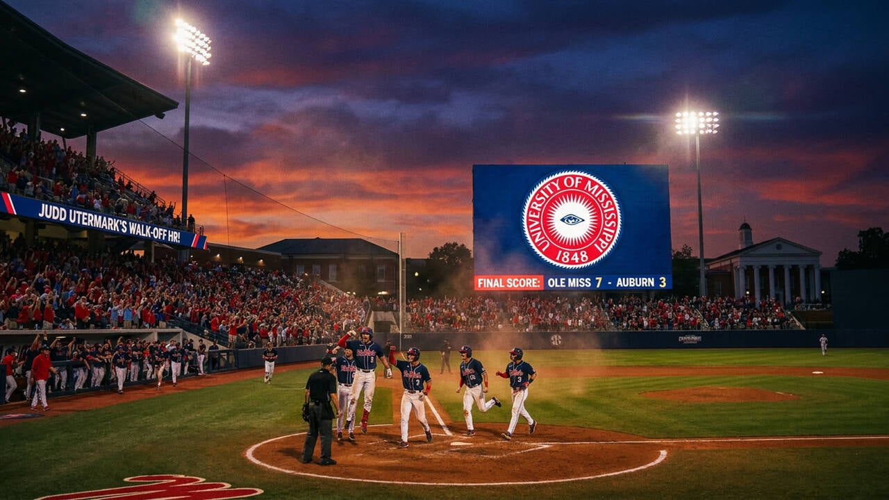 Ole Miss punches Auburn in the mouth. The Rebels are playing like a team that remembers last year's heartbreak.