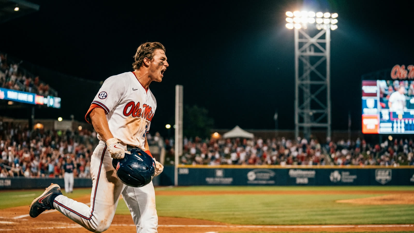 Ole Miss muscles past Auburn in Super Regional opener. The Rebels' power surge signals a College World Series team built for Omaha's big moments.