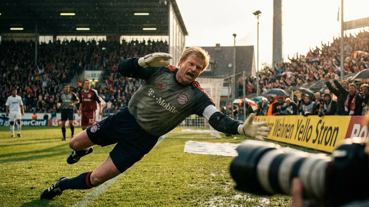 Oliver Kahn turned goalkeeping into psychological warfare. The position has never been the same.