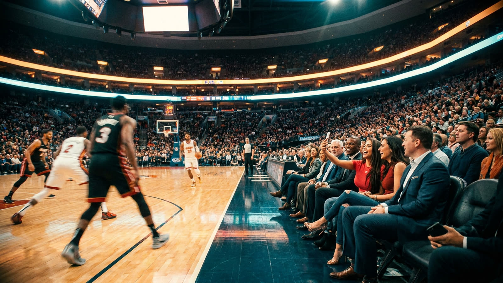The OnlyFans courtside takeover is now a playoff tradition. The NBA hasn't figured out how to feel about it.