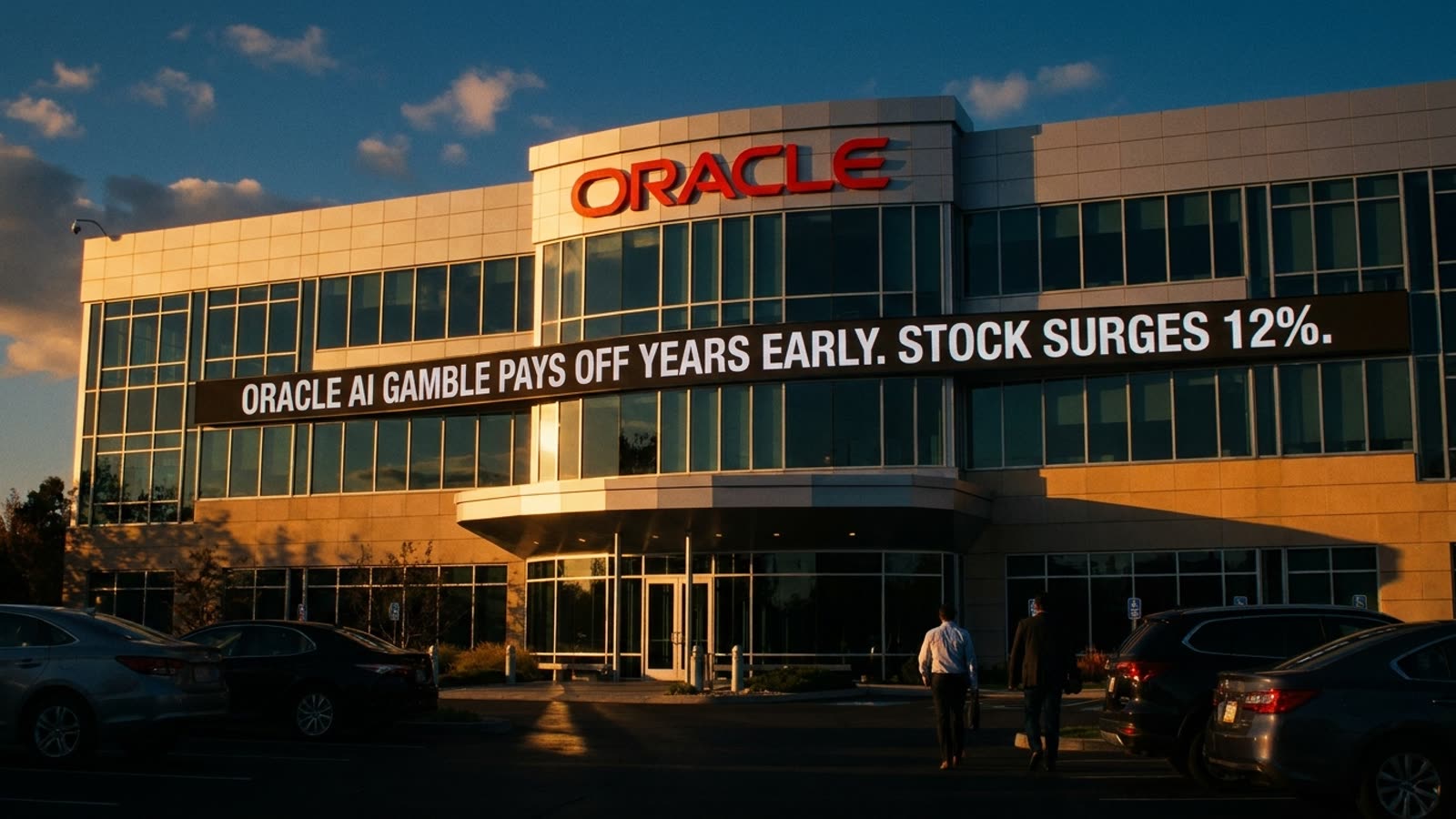 Oracle just told Wall Street its AI gamble will pay off years ahead of schedule. The market believed it.