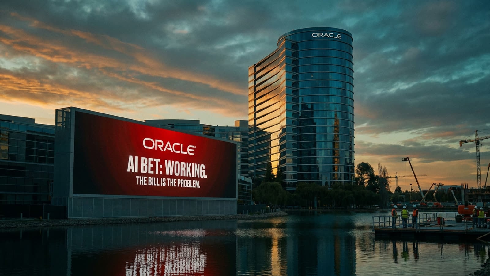 Oracle's AI bet is working. The bill is the problem.