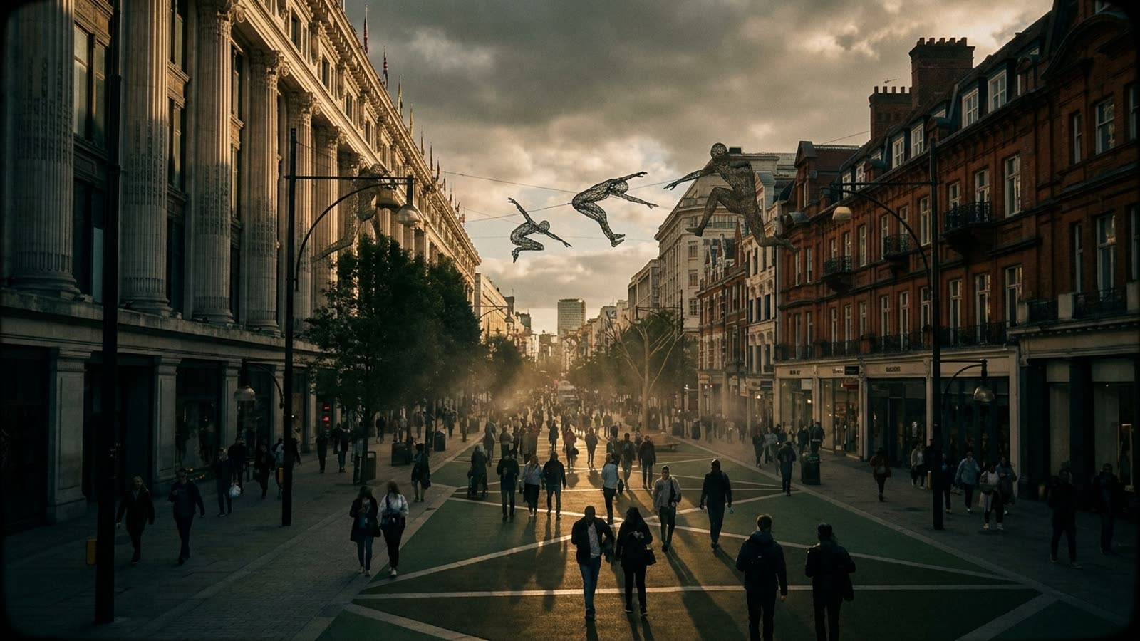 London bans cars from Oxford Street. The city is betting its retail future on foot traffic.