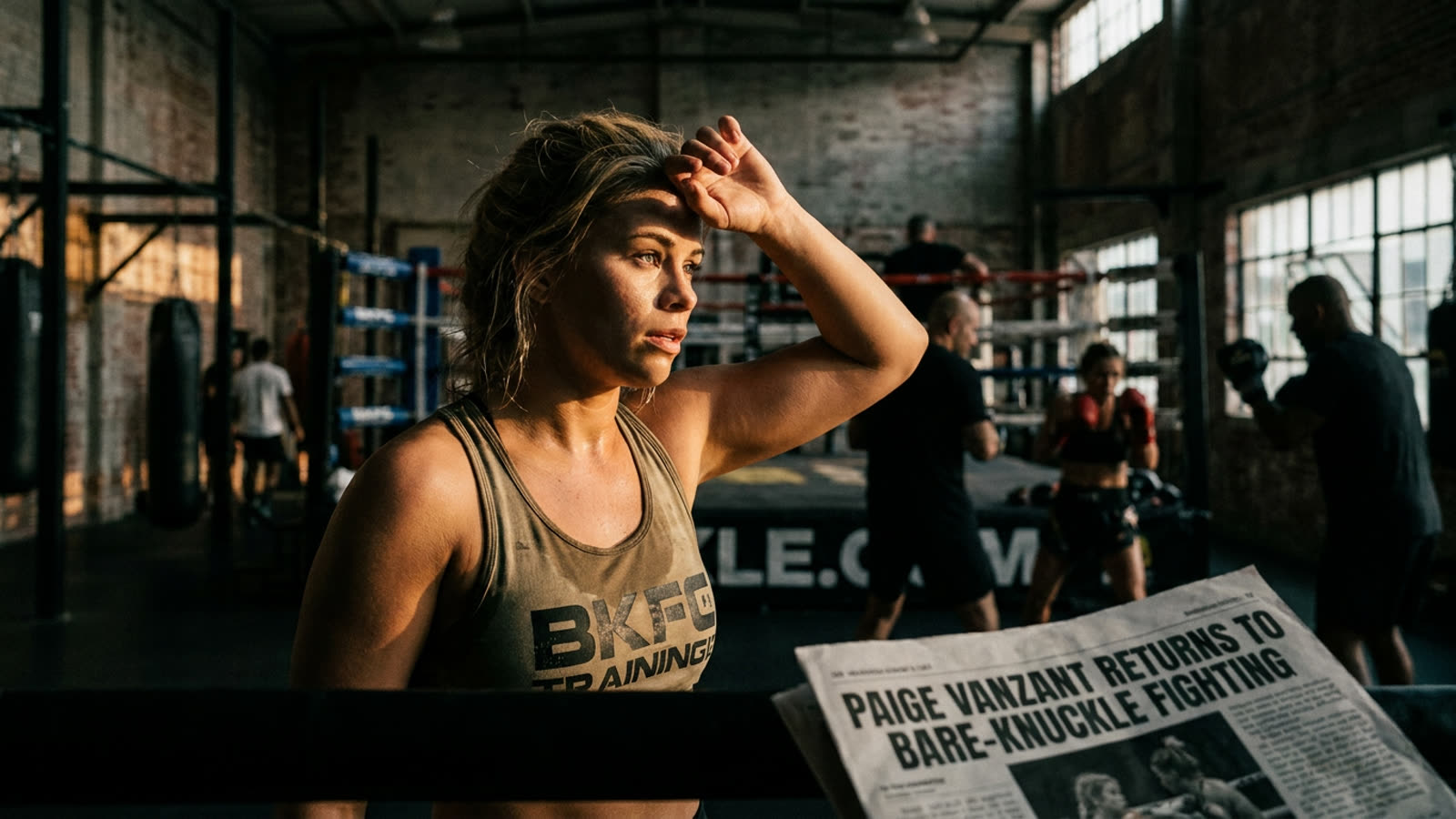 Paige VanZant returns to bare-knuckle fighting against Ashley Diaz de Villegas. The crossover queen is betting her brand on blood sport.