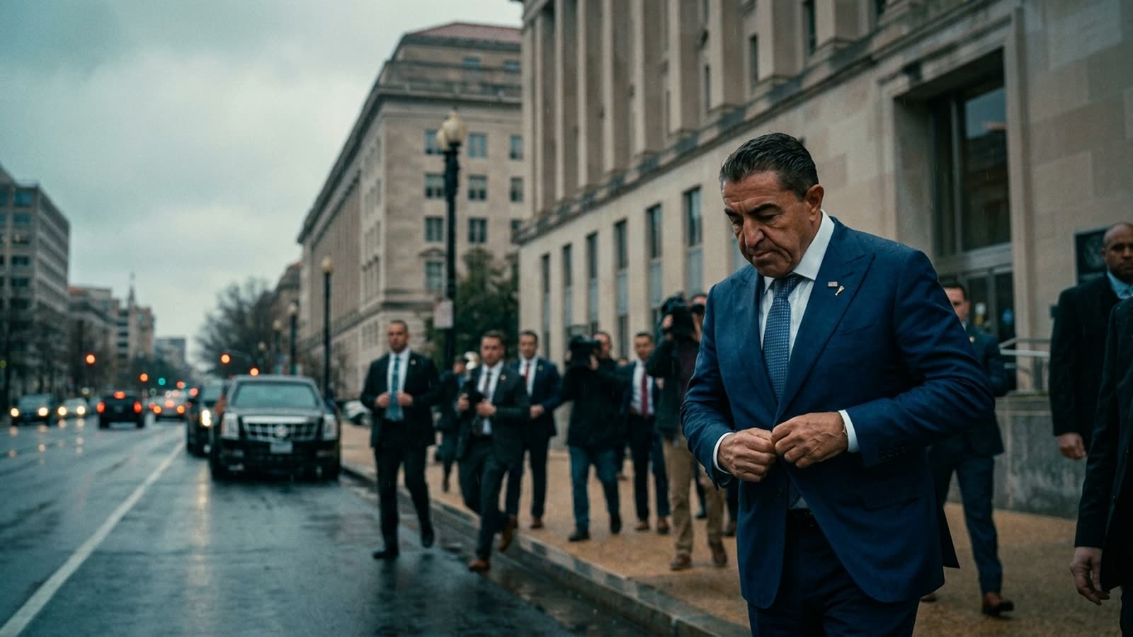 Paolo Zampolli's quiet exit from Foggy Bottom. The model agent who brought us Melania Trump finally wore out his welcome.
