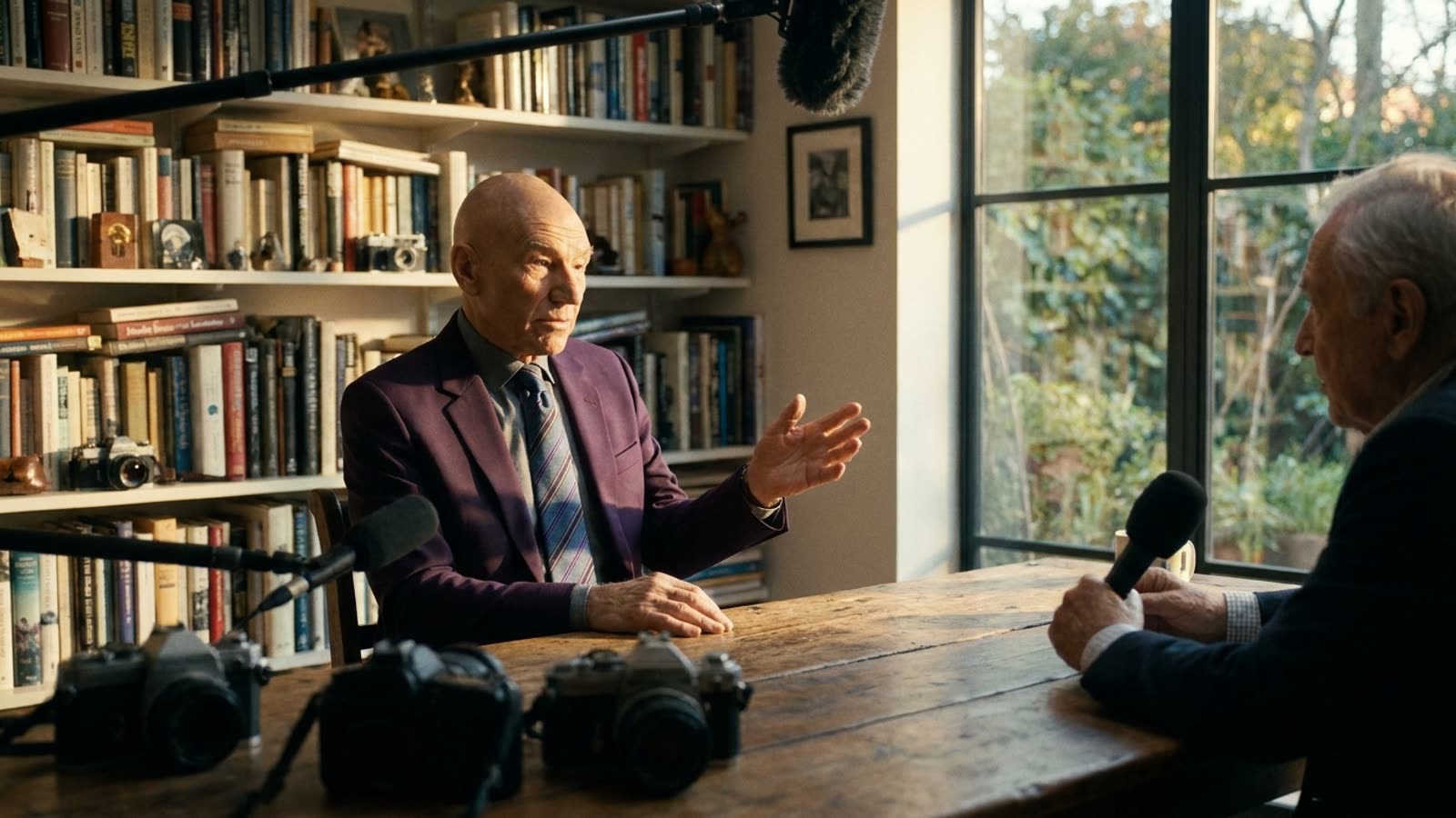 Patrick Stewart has died at 86. His final interview was a masterclass in refusing to let go.