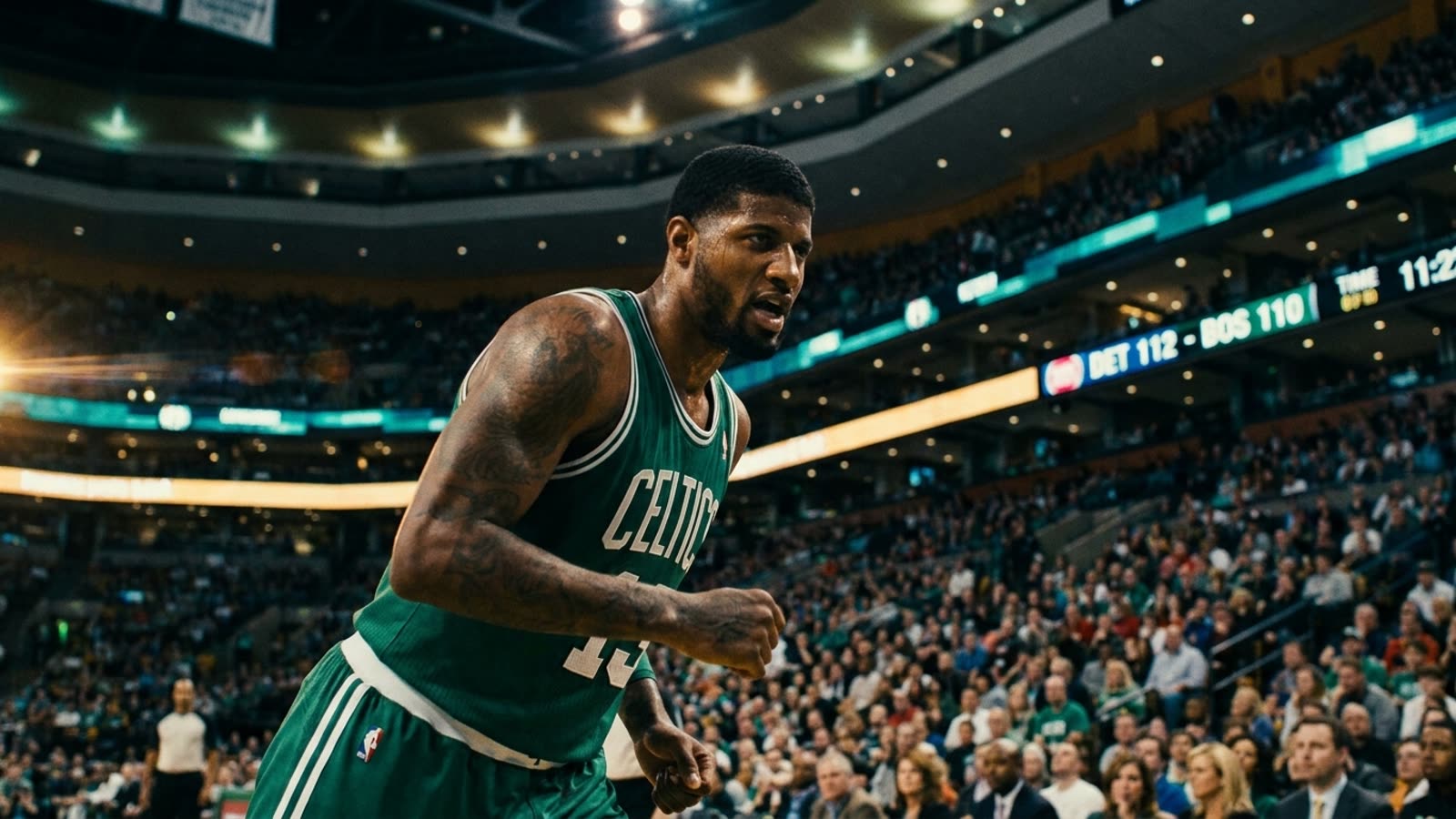 Paul George scores 38 in Celtics debut, loses anyway. The new Boston era begins with a familiar ache.