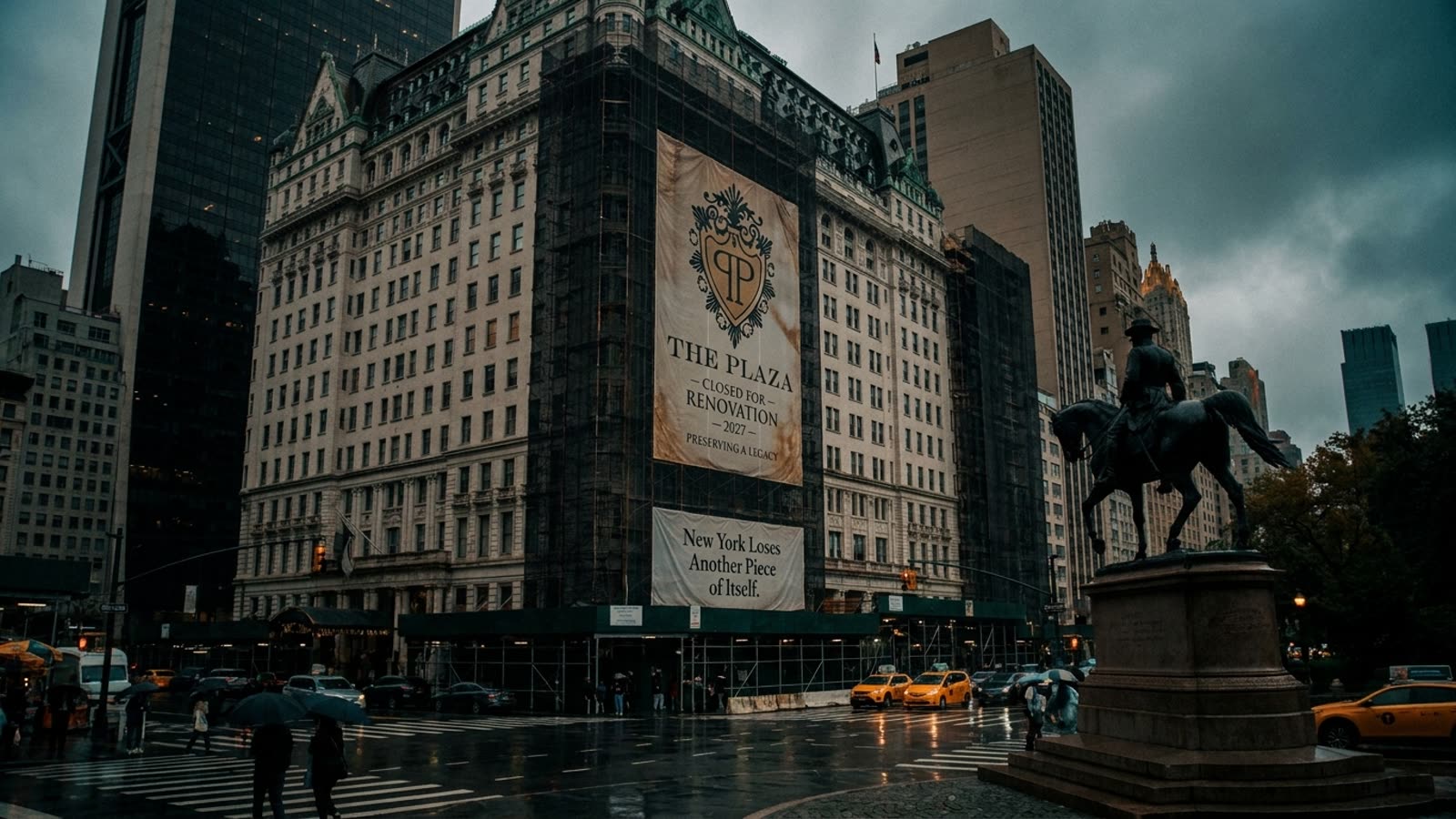 The Plaza Hotel is closing, and New York loses another piece of itself. Four years of renovation will test whether grand hotels can survive as anything more than memory.