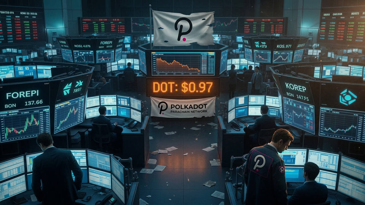 Polkadot slips below a dollar. The parachain revolution never arrived.