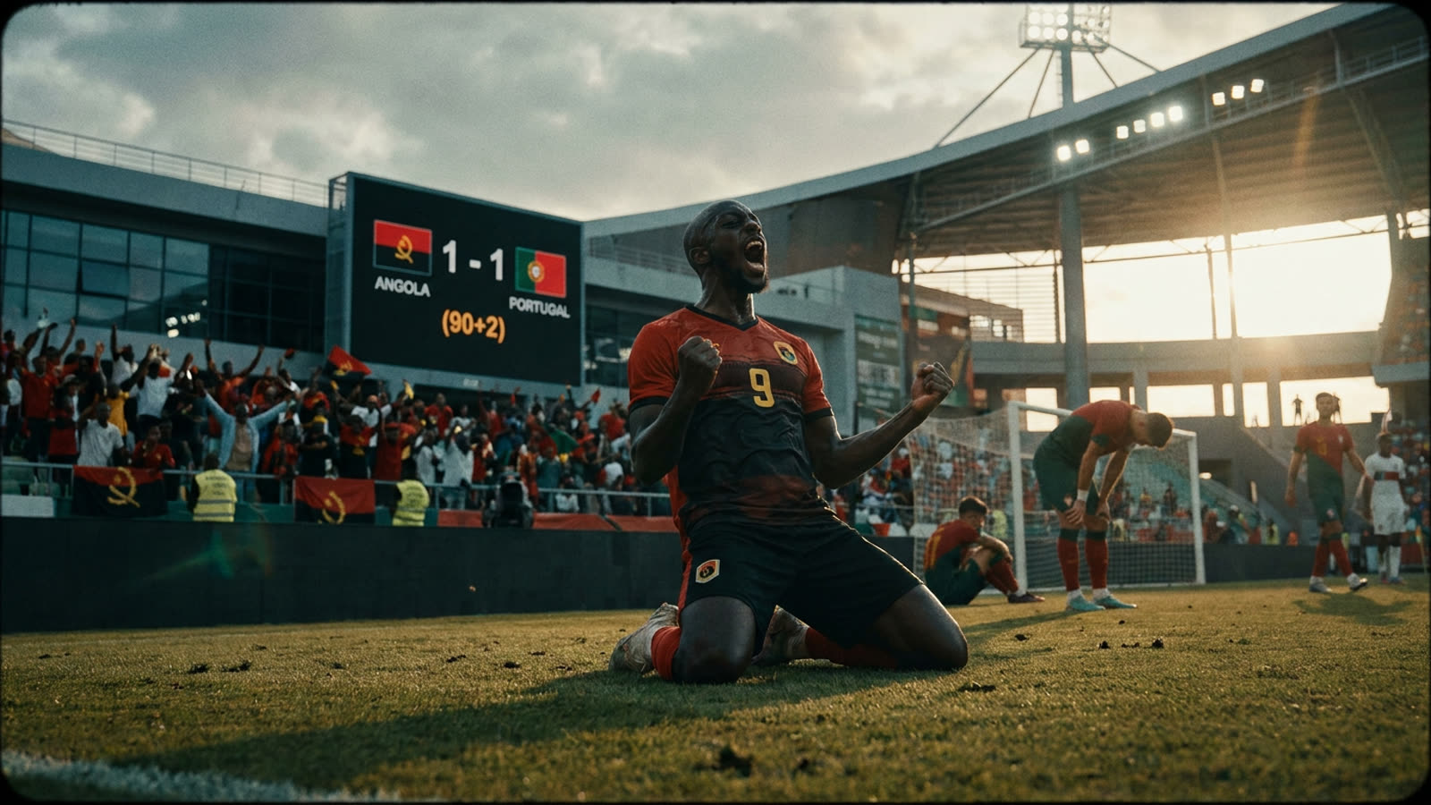 Portugal's World Cup swagger meets Angolan resistance. Yoane Wissa's equalizer rewrites the Group D script.